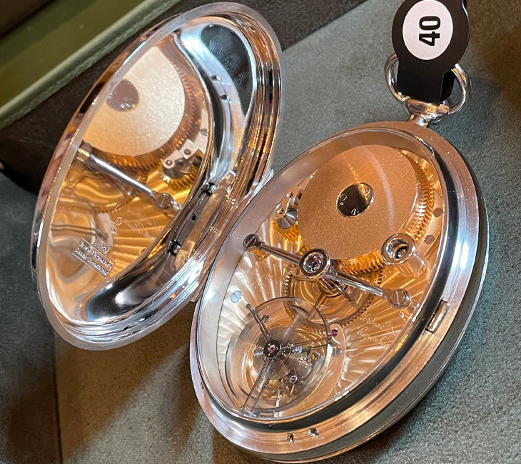 Derek Pratt橢圓型懷錶