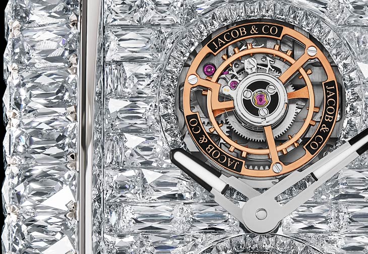 JACOB & CO. Billionaire 雙陀飛輪 Angel Cut 鑽石腕錶