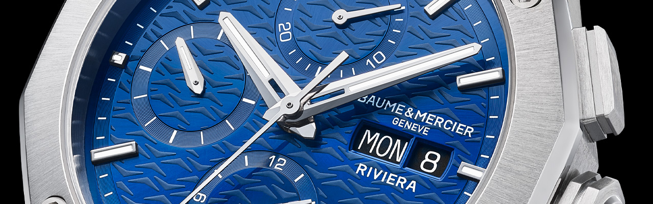 BAUME & MERCIER名士錶Riviera利維拉計時碼錶