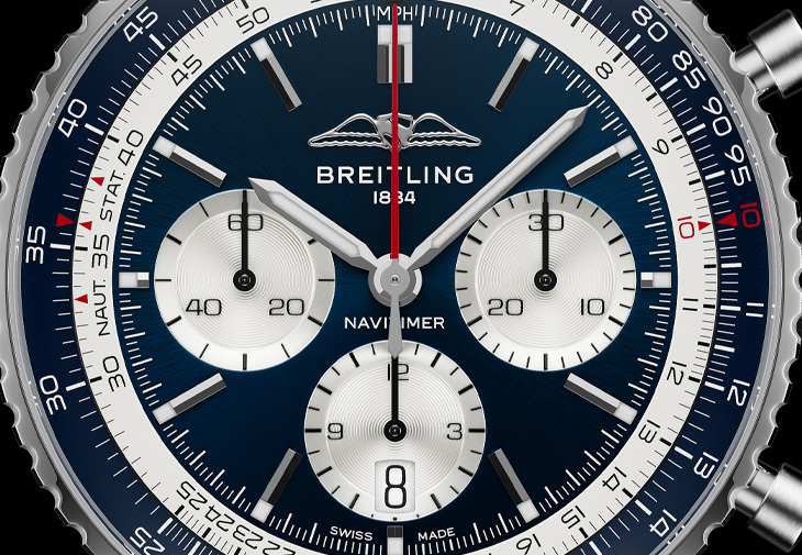 BREITLING百年靈Navitimer B01 Chronograph 43 Tribute to Concorde計時腕錶