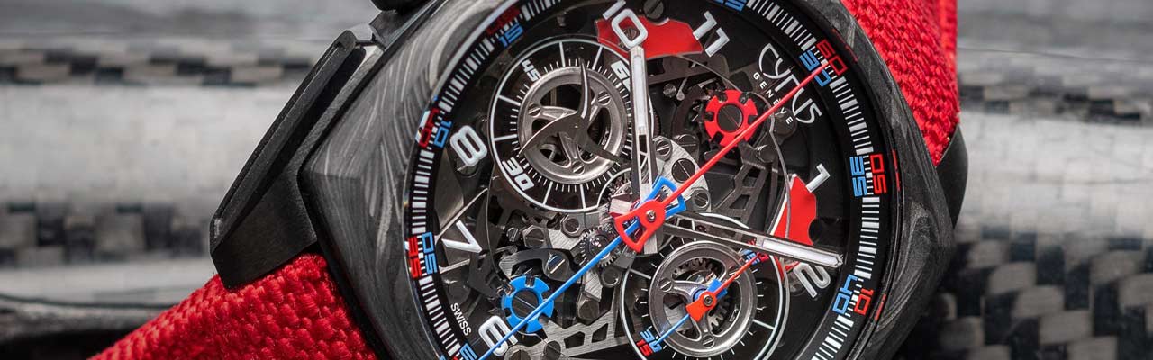 CYRUS GENEVE賽瑞錶Klepcys DICE Racing雙獨立計時碼錶