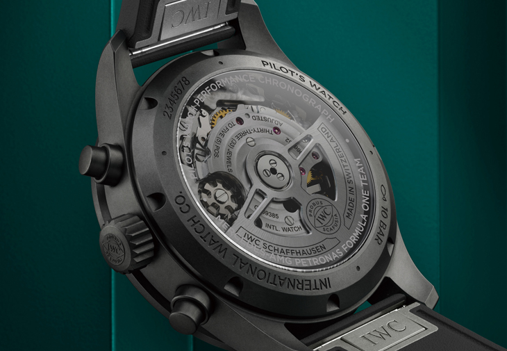 IWC萬國錶飛行員高性能計時腕錶41「Mercedes-AMG馬石油F1™車隊」特別版
