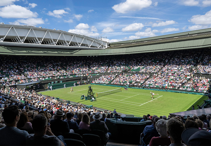 溫布頓錦標賽（The Championships,Wimbledon）中央球場（Centre Court）
