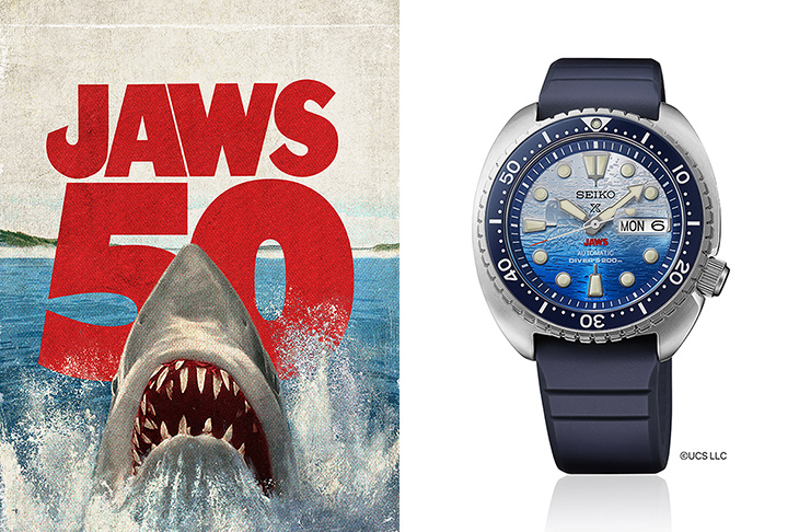 SEIKO精工SEIKO Prospex X《JAWS》50週年限量紀念錶款