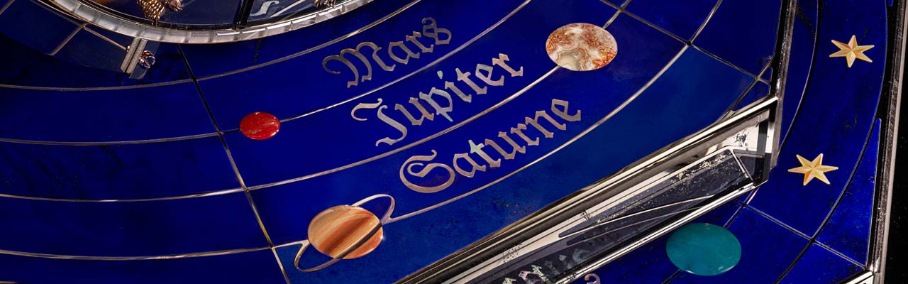 VACHERON CONSTANTIN La Quête du Temps江詩丹頓機械人偶座鐘