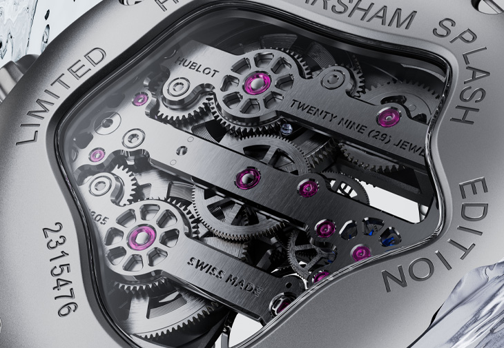 宇舶錶HUBLOT × Daniel Arsham MP-17 Arsham Splash藍寶石鈦金十日動力儲存腕錶