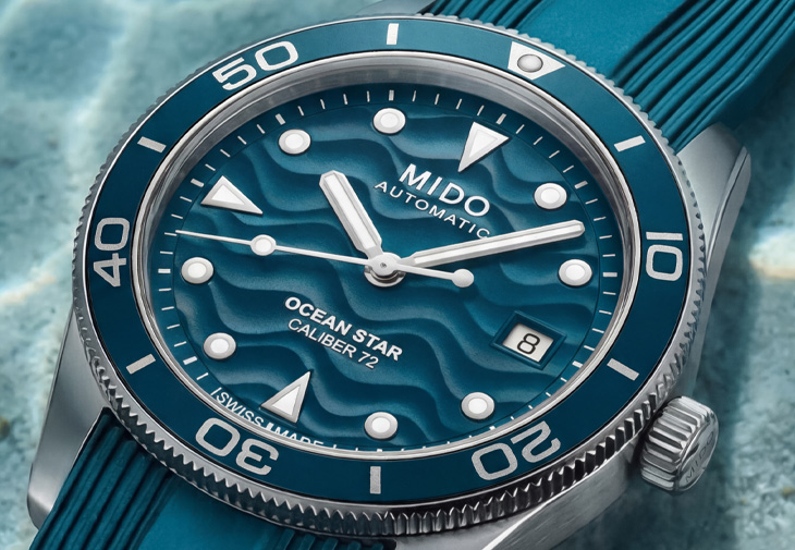 MIDO美度表 Ocean Star 39深淵藍腕錶