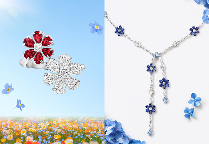 HARRY WINSTON海瑞溫斯頓Forget-Me-Not 系列珠寶