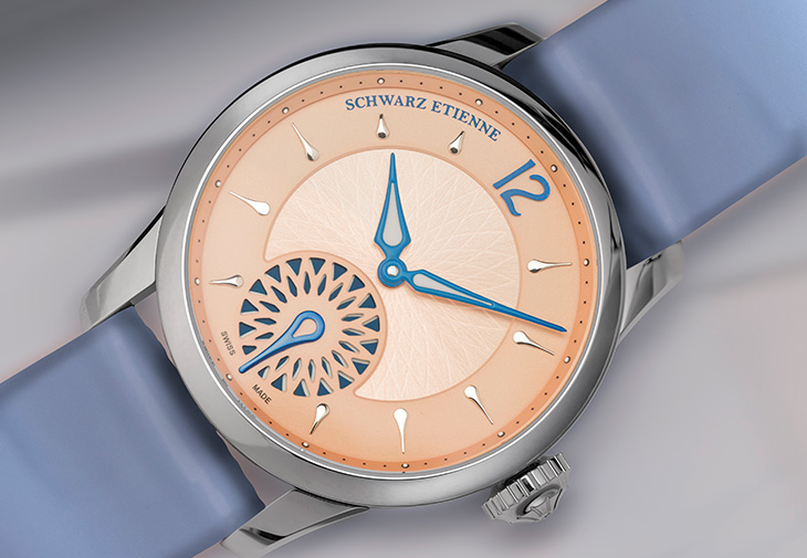 舒瓦茨Schwarz Etienne FIJI Floral Seconds萬花筒⼥腕錶