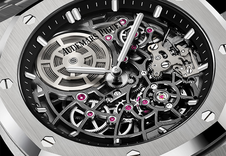 AUDEMARS PIGUET愛彼ROYAL OAK皇家橡樹系列JUMBO超薄鏤空腕錶