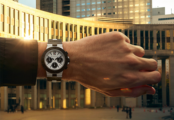 寶格麗Bulgari Aluminium計時腕錶