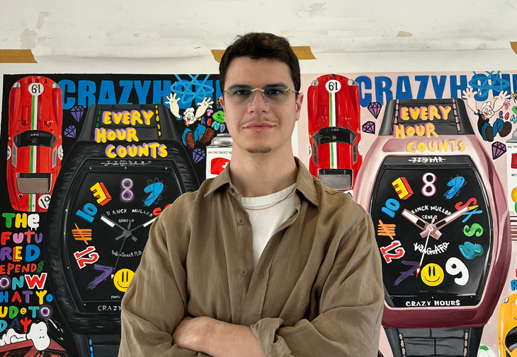 FRANCK MULLER法穆蘭Vanguard Crazy Hours JISBAR限量腕錶