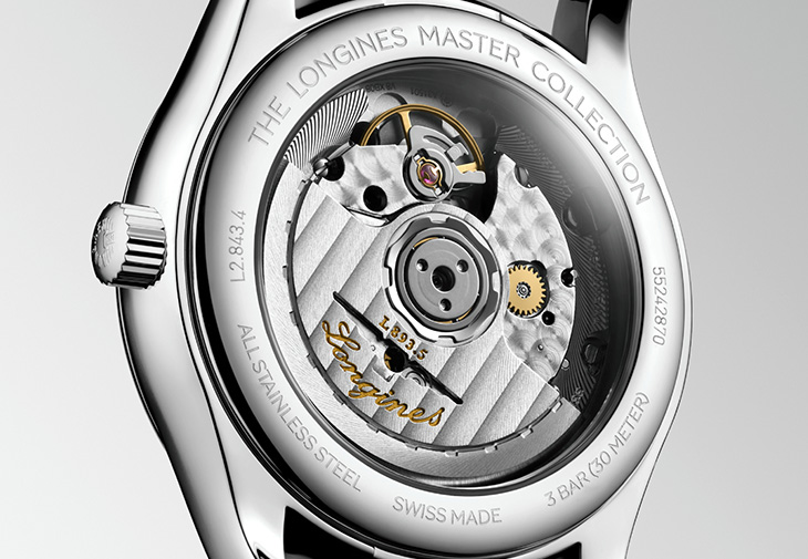 浪琴LONGINES Master巨擘系列小秒針鮭魚面