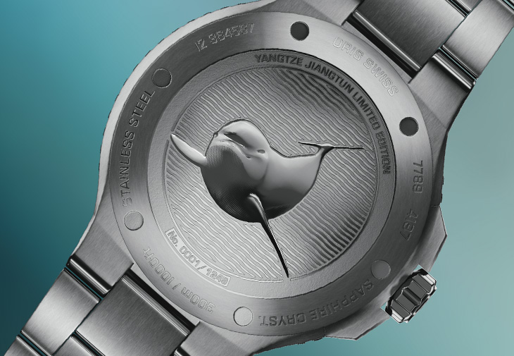 ORIS豪利時Aquis長江江豚限量腕錶