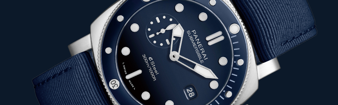 沛納海PANERAI Submersible QuarantaQuattro eSteelVerde Smeraldo PAM01289