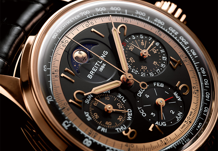 Breitling百年靈140 Years of Firsts Premier B19 Datora 42璞雅計時腕錶140週年版