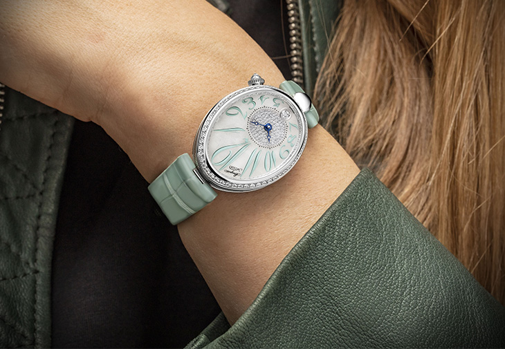 寶璣BREGUET Reine de Naples腕錶薄荷綠色款