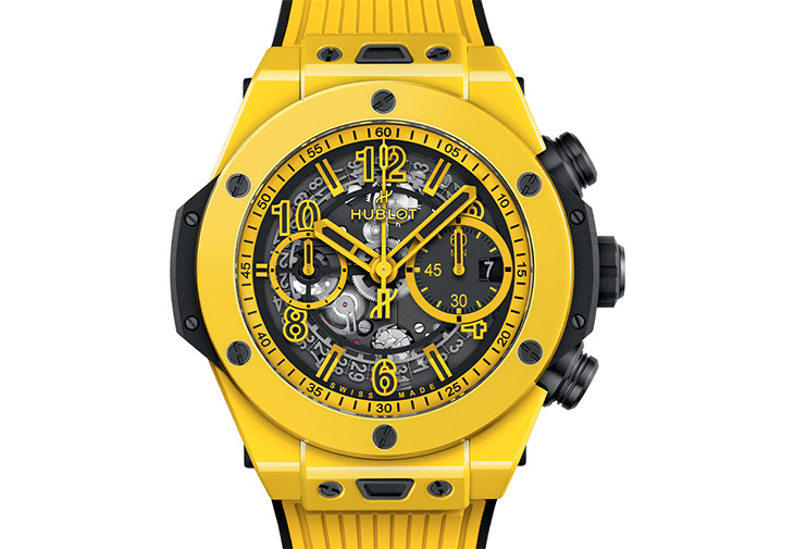 HUBLOT宇舶錶Big Bang Unico魔力黃陶瓷腕錶