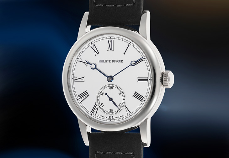 Philippe Dufour「Simplicity 37」編號70號白金腕錶