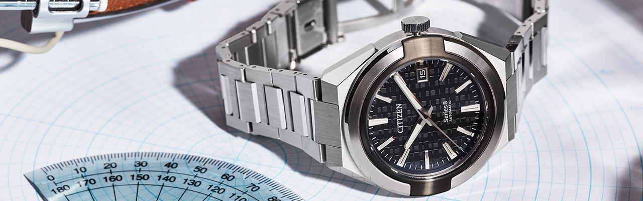 CITIZEN星辰表Series 8 870抗磁機械腕錶