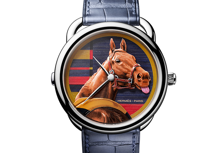 HERMÈS愛馬仕Arceau Rocabar de rire工藝腕錶