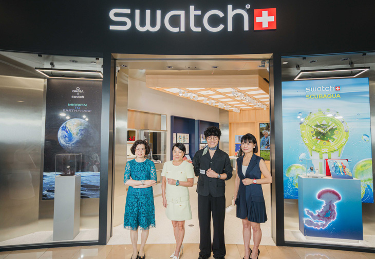 SWATCH臺北101全新概念店 SWATCH品牌摯友盧廣仲