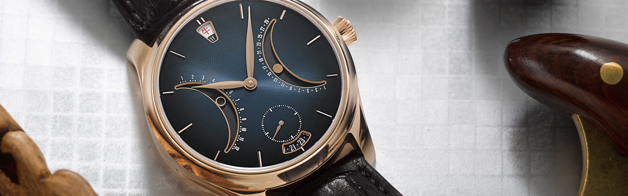 極簡風格H.MOSER & CIE.亨利慕在2023下半年推出勇創者中華曆限量版腕錶