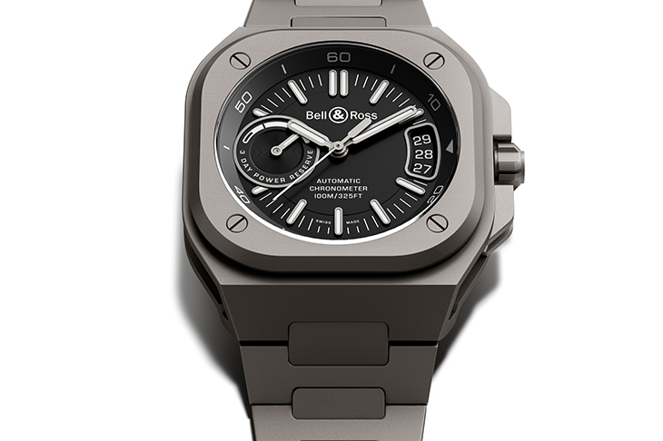 2024 W＆W錶展 材質延伸系列新風格 BELL&ROSS全鈦金屬BR-X5 Black Titanium