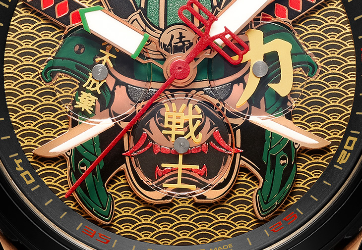BOMBERG炸彈錶Bolt-68 Heritage黃金武士計時碼錶