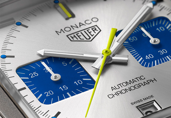 泰格豪雅TAG HEUER Monaco計時腕錶賽車藍限量版