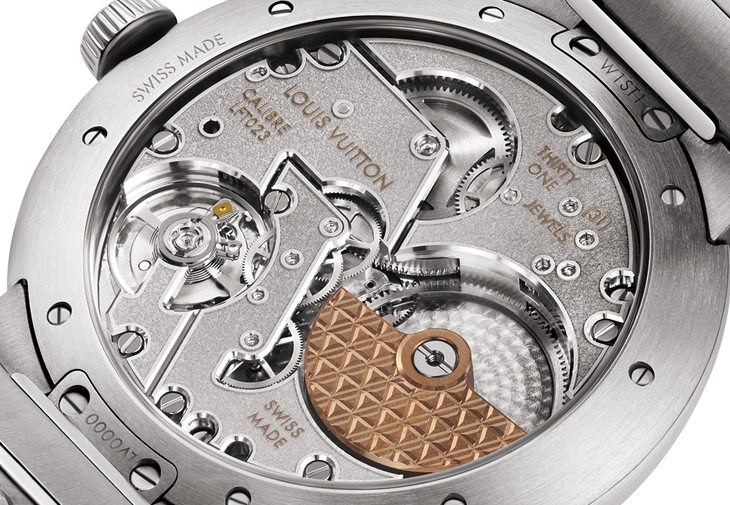 LOUIS VUITTON的Tambur系列錶款