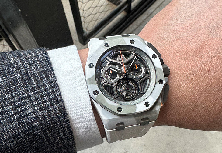 皇家橡樹概念陀飛輪計時碼錶