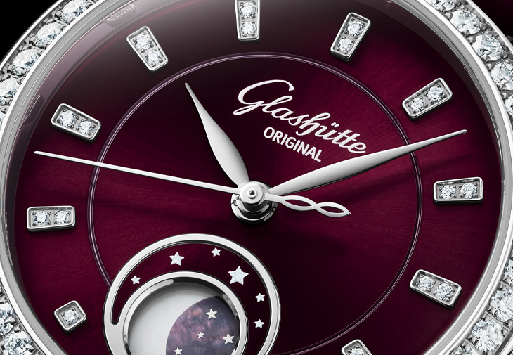 GLASHÜTTE ORIGINAL格拉蘇蒂原創Serenade Luna小夜曲月相腕錶