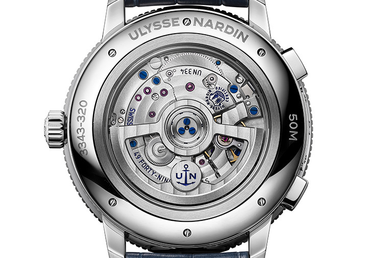 雅典航海系列領航者雙時區腕錶