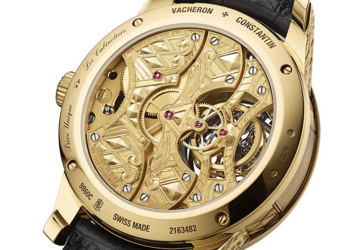 江詩丹頓VACHERON CONSTANTIN Les Cabinotiers閣樓工匠渾天儀式陀飛輪Tribute to Art Deco style腕錶