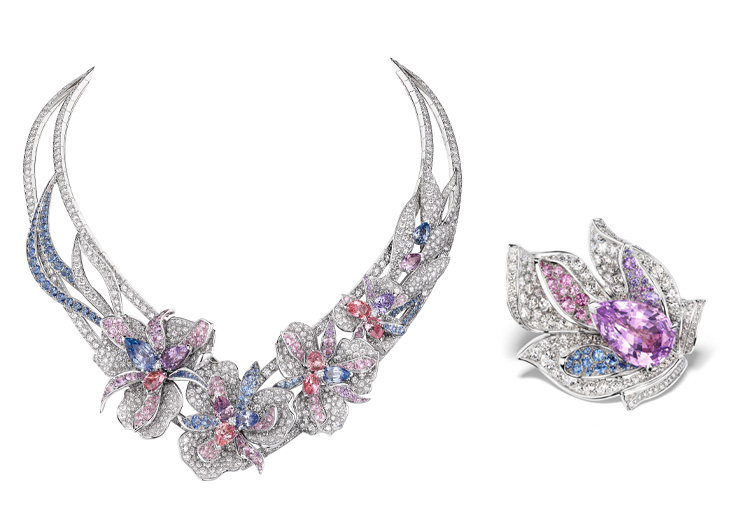 CHAUMET「Jewels by Nature」珠寶系列Fairy Iris 仙女鳶尾