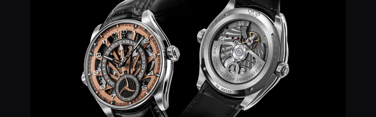 CYRUS 賽瑞錶Dominion Gmt逆跳雙時區腕錶