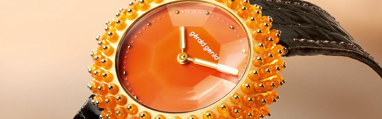 Gérald Genta Gentissima Oursin Fire Opal腕錶