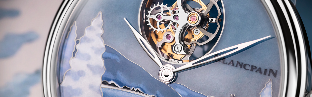 寶珀藝術大師系列汝拉湖雪景陀飛輪腕錶