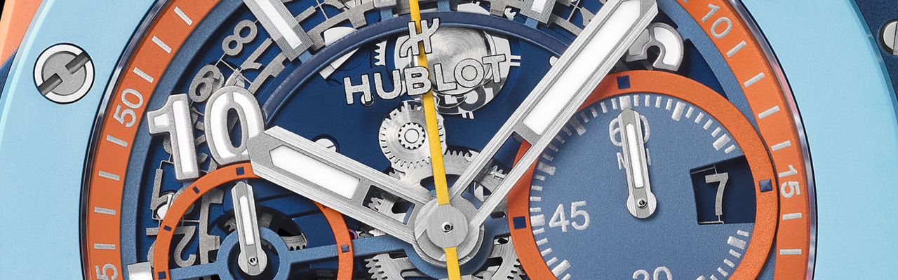 HUBLOT宇舶Big Bang Unico Summer雙彩陶瓷限量腕錶
