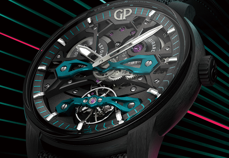 芝柏表GIRARD-PERREGAUX雙飛橋腕錶奧斯頓·馬丁限量款