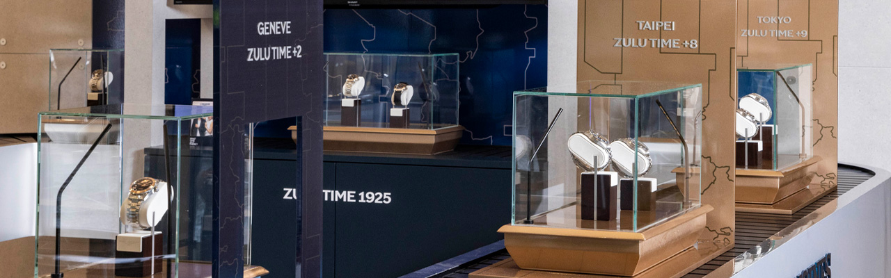 LONGINES浪琴表Spirit Zulu Time 1925世界時區概念台北101快閃店