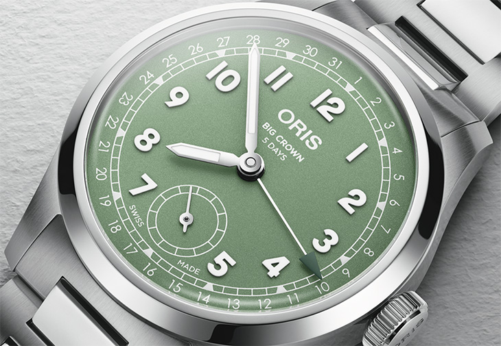 豪利時ORIS Big Crown Caliber 403指針式日曆腕錶