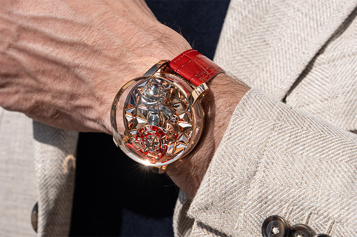 多軸陀飛輪耀眼進化 JACOB & CO. Astronomia Revolution Four-Axis Tourbillon "Fourth Dimension" 大複雜功能特集八