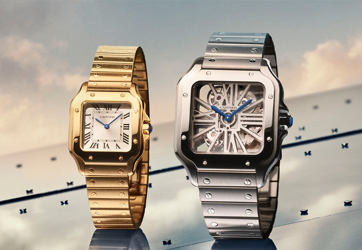 CARTIER卡地亞Santos腕錶