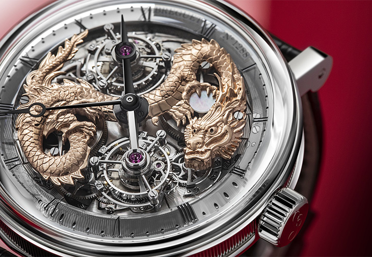 Breguet寶璣Classique Double Tourbillon Dragon 5345腕錶龍年限定版