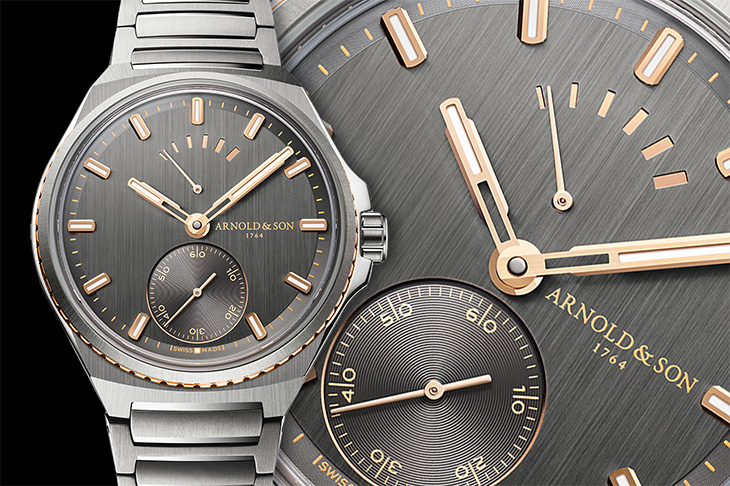 鈦金屬航海時計／ARNOLD & SON Longitude Titanium 5°W