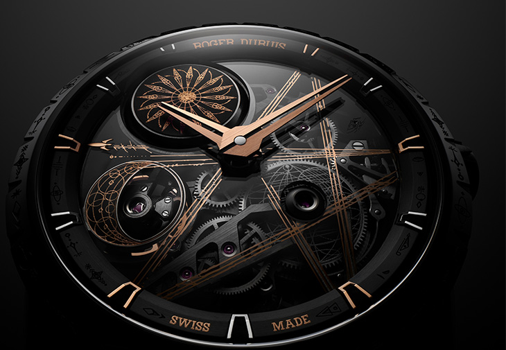 羅杰杜彼ROGER DUBUIS Excalibur Dr. Woo Monobalancier王者系列單擺輪腕錶Dr.Woo特別版