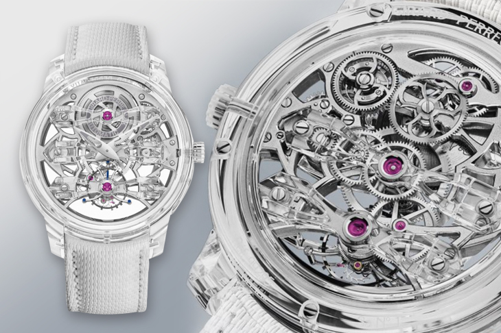 GIRARD-PERREGAUX Quasar Light三金橋陀飛輪腕錶