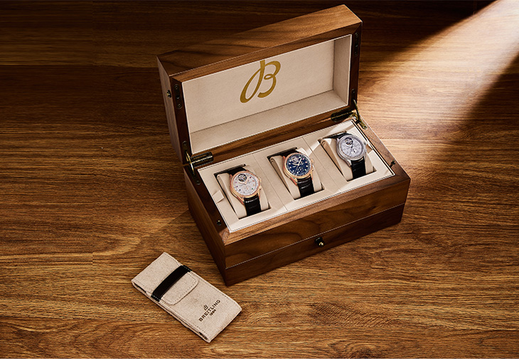 BREITLING百年靈Premier B21三部曲腕錶套組